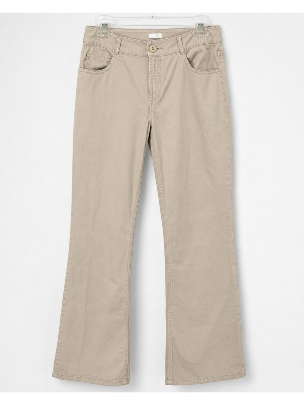 Chico's beige Career sequin pockets womens pants sz 0 sz 4 - Picture 2 of 6